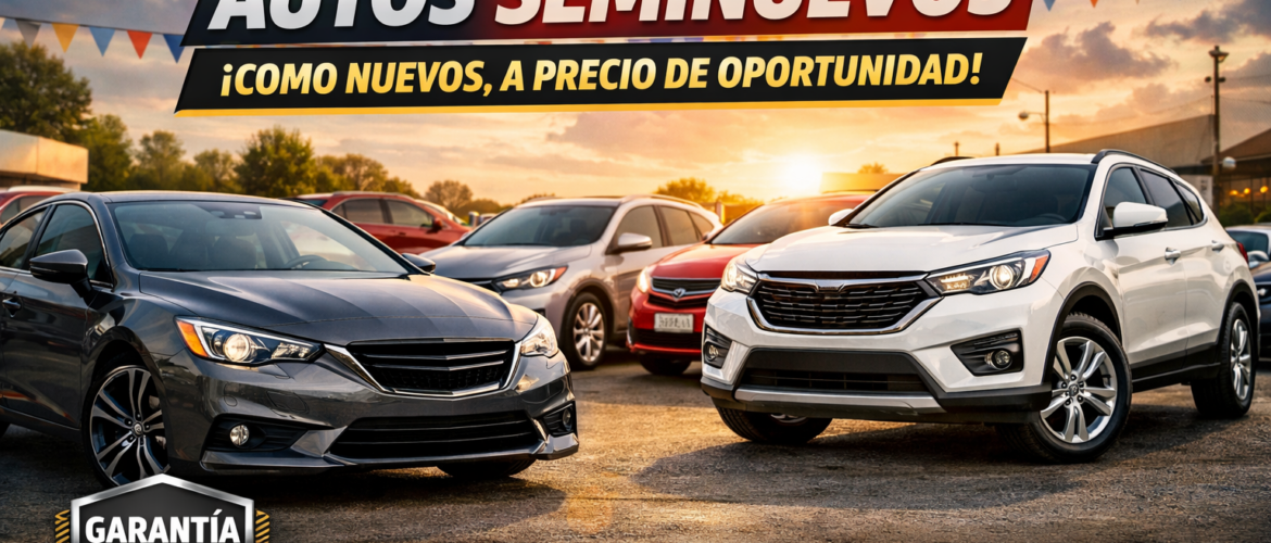 🚘 ¿Por qué comprar un auto seminuevo es una excelente decisión?